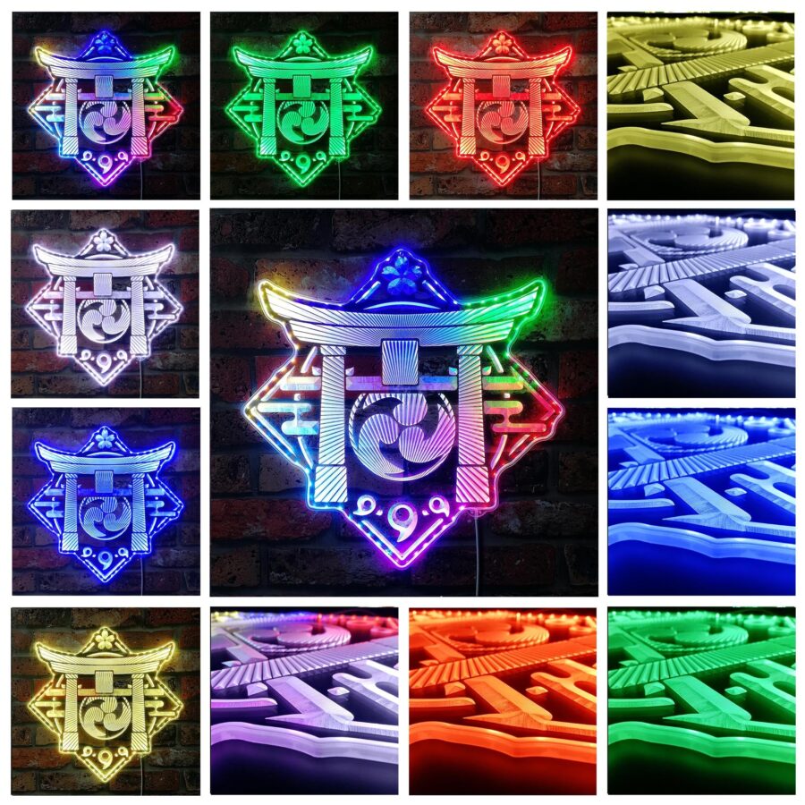 Genshin Dynamic Rgb Edge Lit Led Sign - Image 2