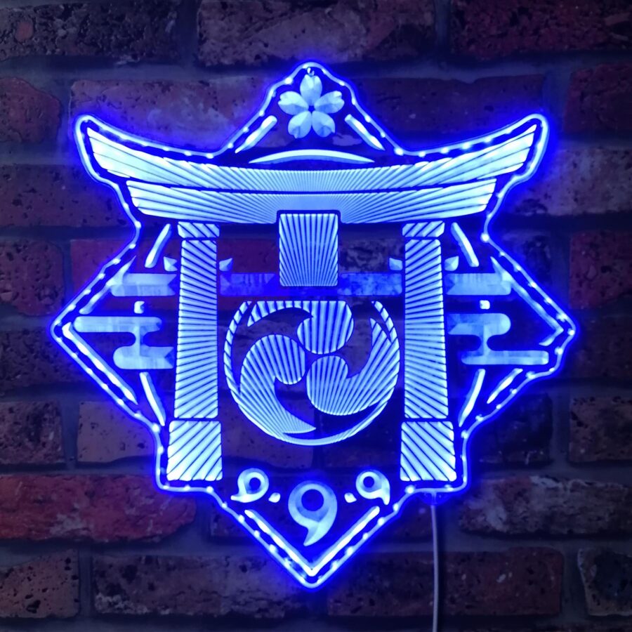 Genshin Dynamic Rgb Edge Lit Led Sign - Image 4
