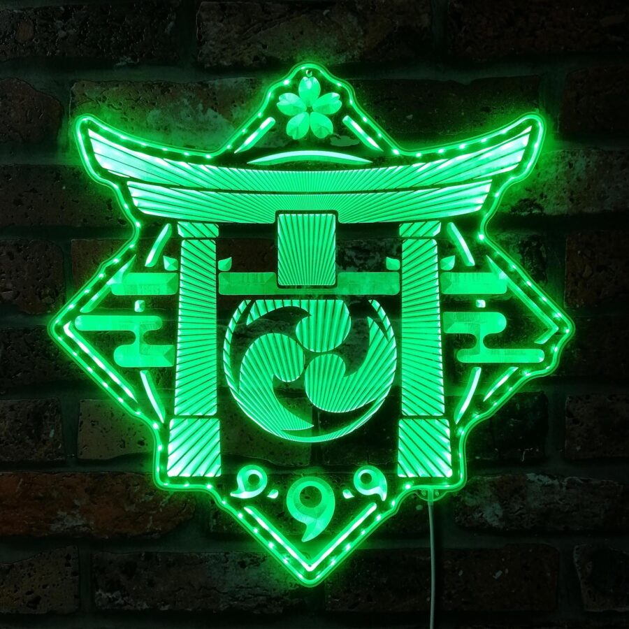 Genshin Dynamic Rgb Edge Lit Led Sign - Image 6