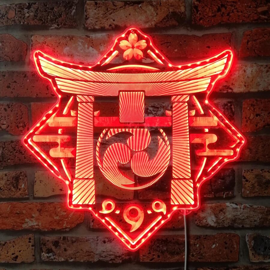 Genshin Dynamic Rgb Edge Lit Led Sign - Image 3