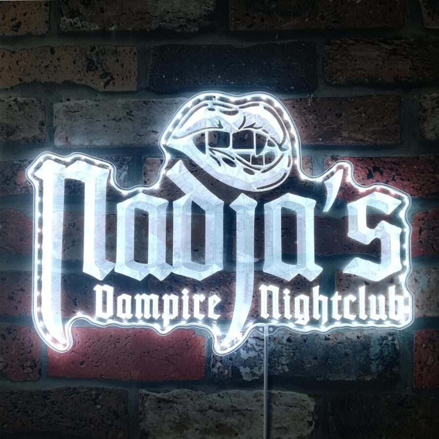 Nadjas Vampire Nightclub Dynamic Rgb Edge Lit Led Sign - Image 5