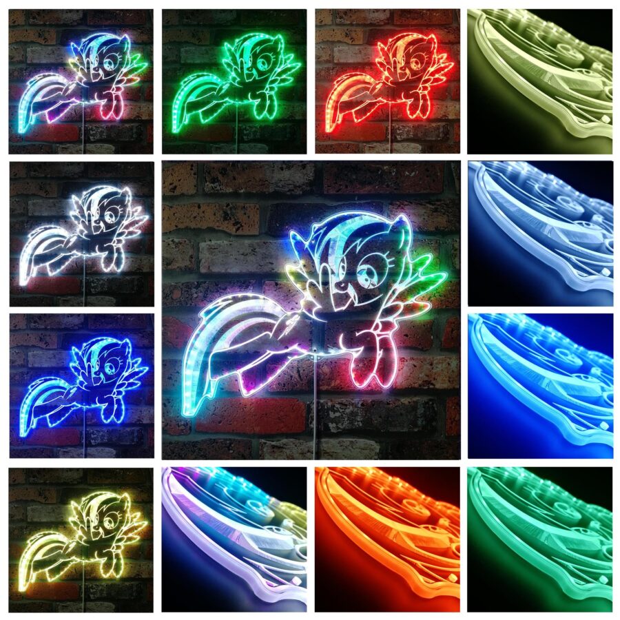 My Little Pony Dynamic Edge Lit Neon Led Sign - Image 2