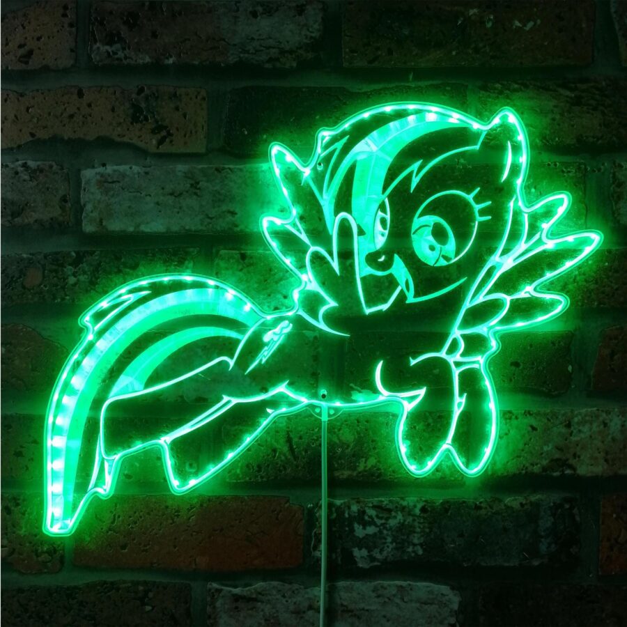 My Little Pony Dynamic Edge Lit Neon Led Sign - Image 6