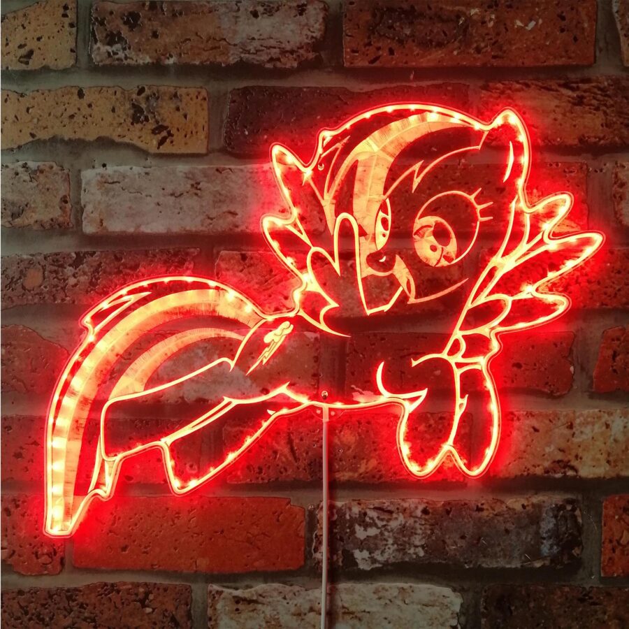 My Little Pony Dynamic Edge Lit Neon Led Sign - Image 3