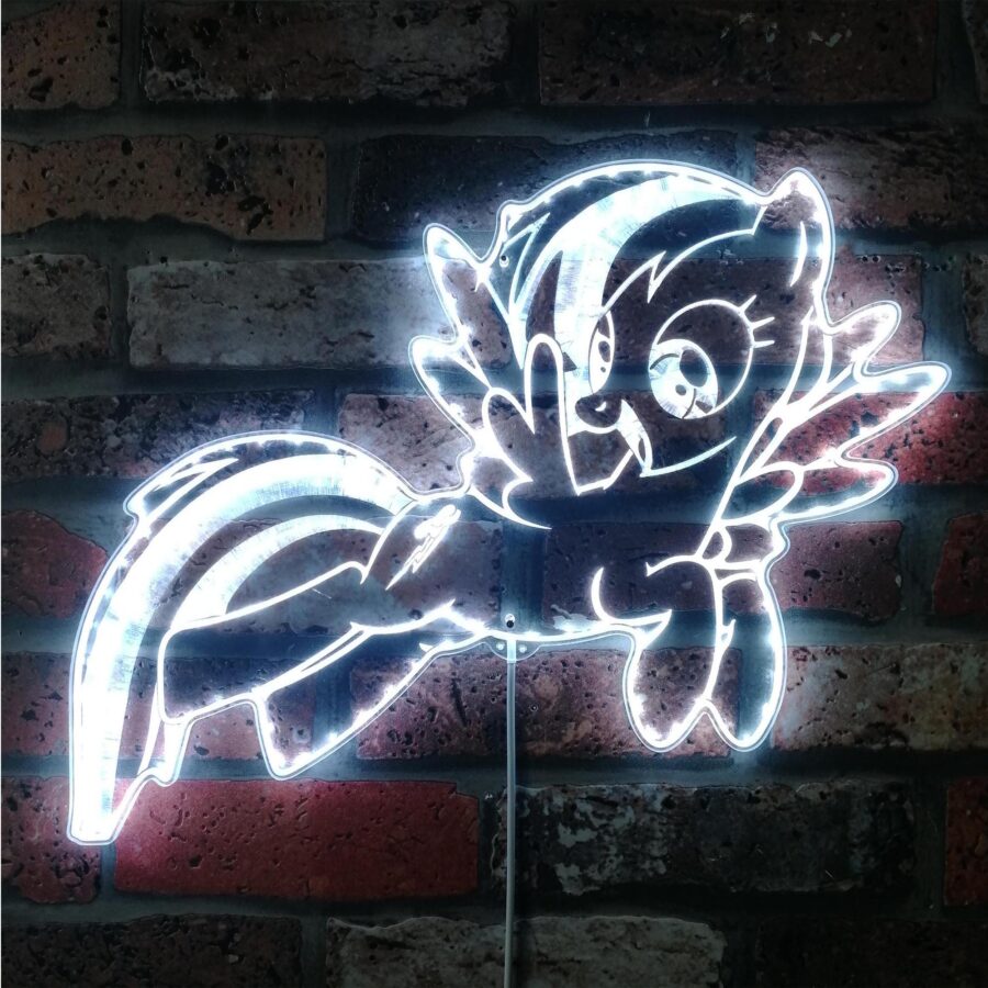 My Little Pony Dynamic Edge Lit Neon Led Sign - Image 5