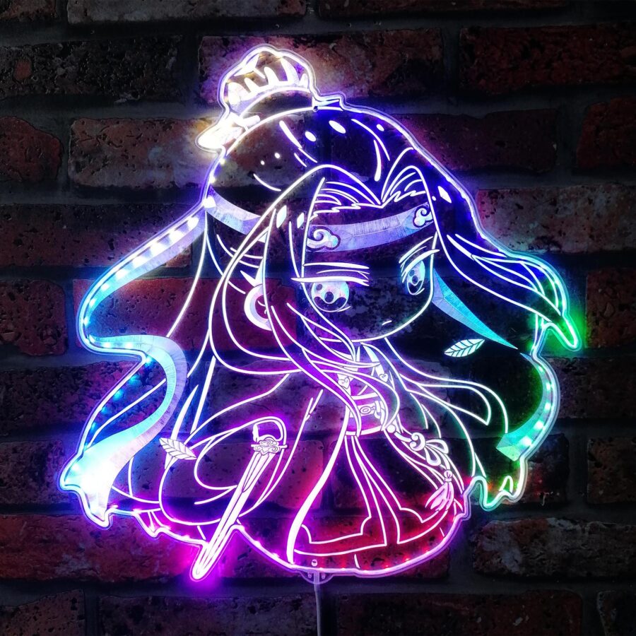 Mxtx Grandmaster Of Demonic Cultivation Dynamic Rgb Edge Lit Led Sign - Image 2