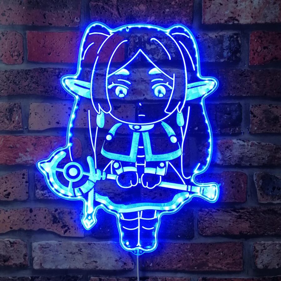 Frieren Beyond Journeys End Dynamic Rgb Edge Lit Led Sign - Image 4