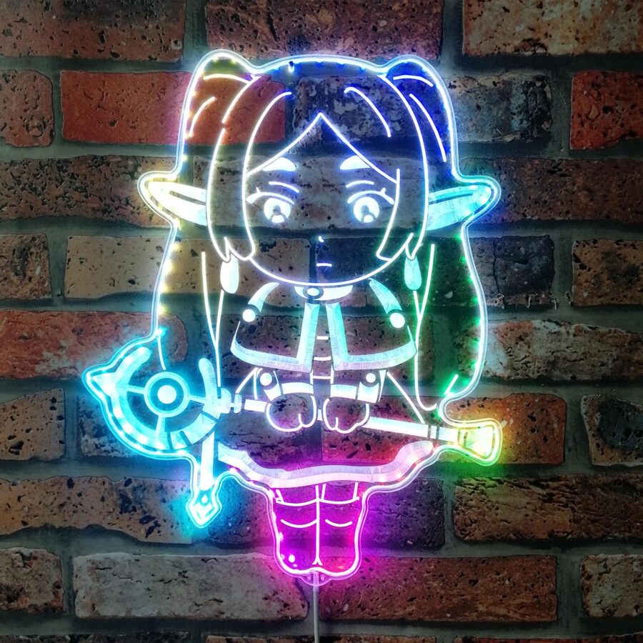 Frieren Beyond Journeys End Dynamic Rgb Edge Lit Led Sign