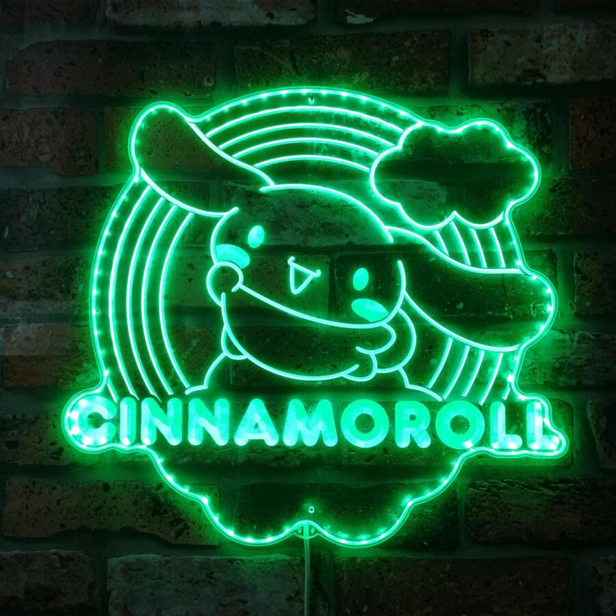 Cinnamoroll Dynamic Rgb Edge Lit Led Sign - Image 6