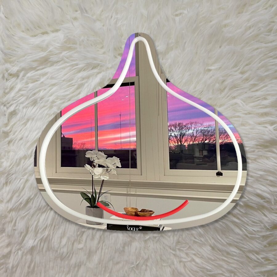 Dragon Crest Slime Neon Mirror Led Sign - Image 6