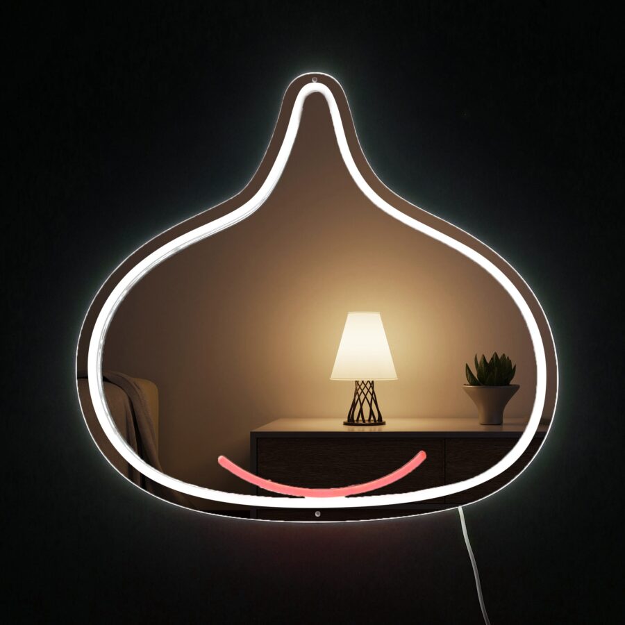 Dragon Crest Slime Neon Mirror Led Sign - Image 7