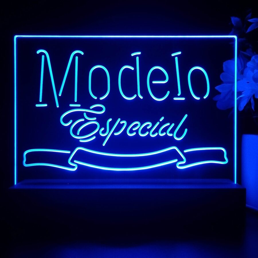 Modelo Especial 1925 Beer Bar Neon Sign Pub Bar Lamp - Image 3