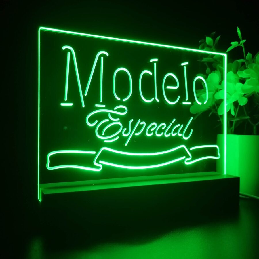 Modelo Especial 1925 Beer Bar Neon Sign Pub Bar Lamp - Image 5