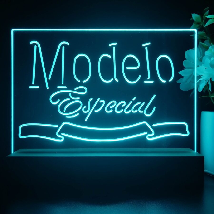 Modelo Especial 1925 Beer Bar Neon Sign Pub Bar Lamp - Image 2
