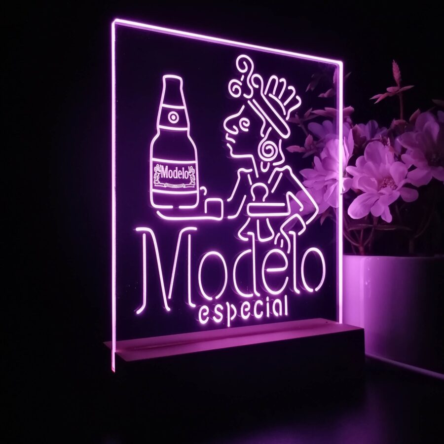 Modelo Especial Night Light Neon Pub Bar Lamp - Image 5