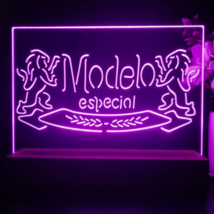 Modelos Especials Beers Lions Neon Sign Pub Bar Lamp - Image 4
