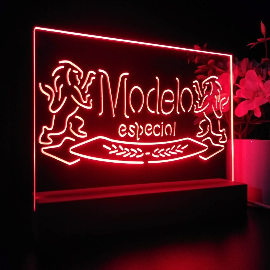 Modelos Especials Beers Lions Neon Sign Pub Bar Lamp - Image 5