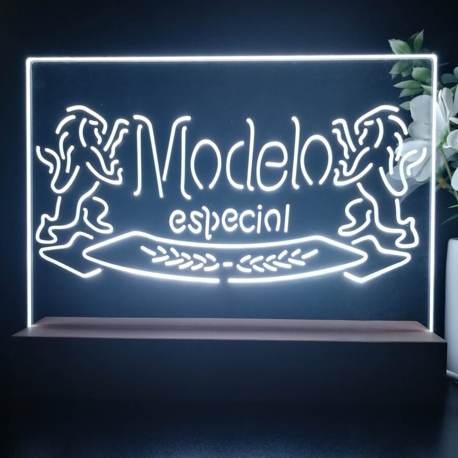 Modelos Especials Beers Lions Neon Sign Pub Bar Lamp - Image 3