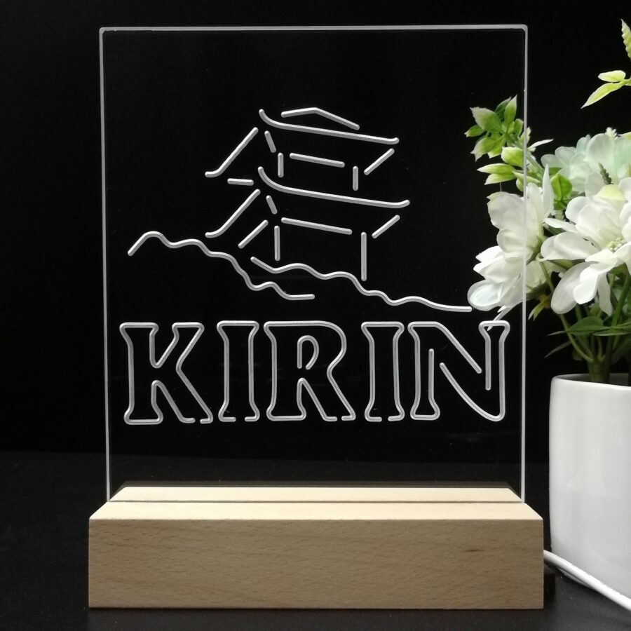 Kirin Japanese Pagoda 3D Illusion Night Light Desk Lamp - Image 8