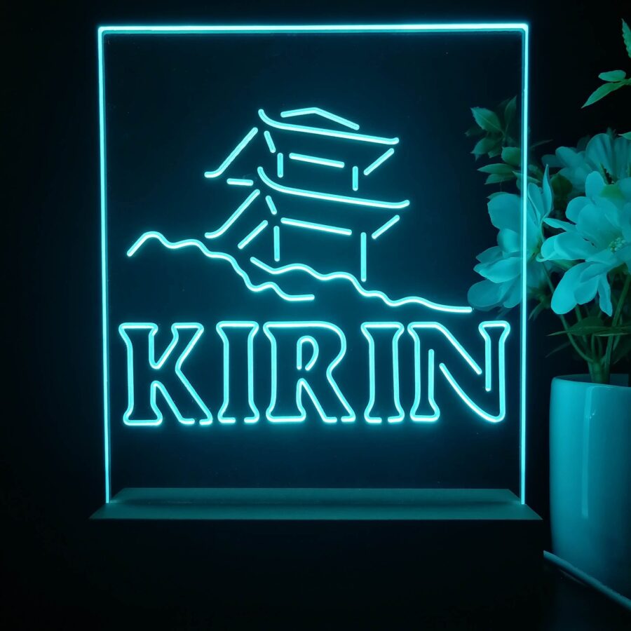 Kirin Japanese Pagoda 3D Illusion Night Light Desk Lamp - Image 2