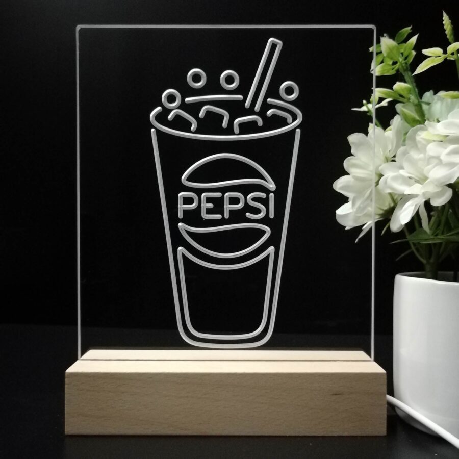 Pepsi Cup Night Light Neon Pub Bar Lamp - Image 8