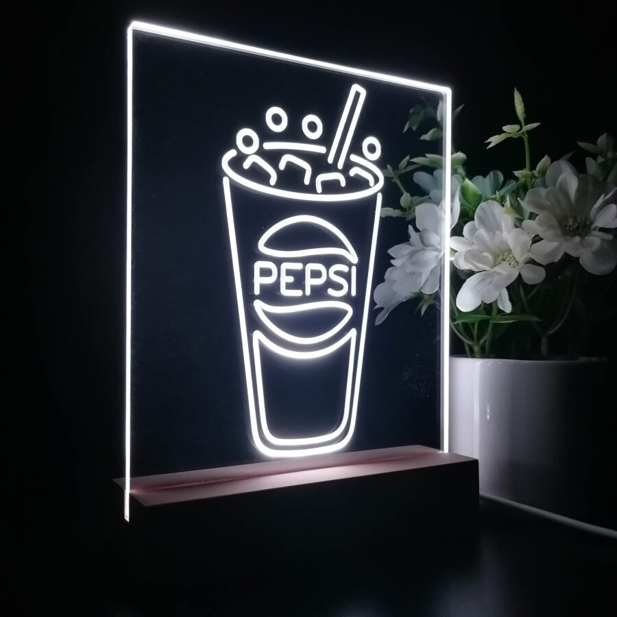 Pepsi Cup Night Light Neon Pub Bar Lamp - Image 5