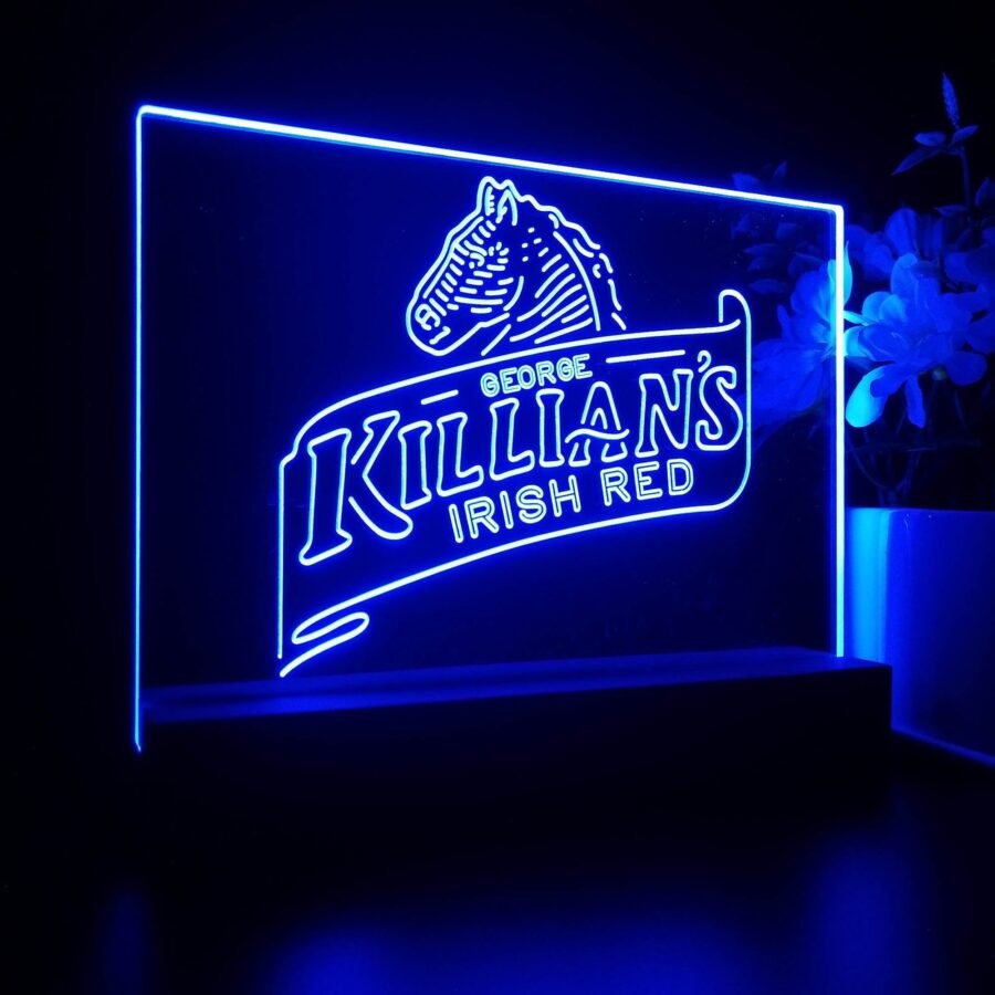 Killians Beer Irish Red Horse Head Neon Sign Pub Bar Lamp - Image 7