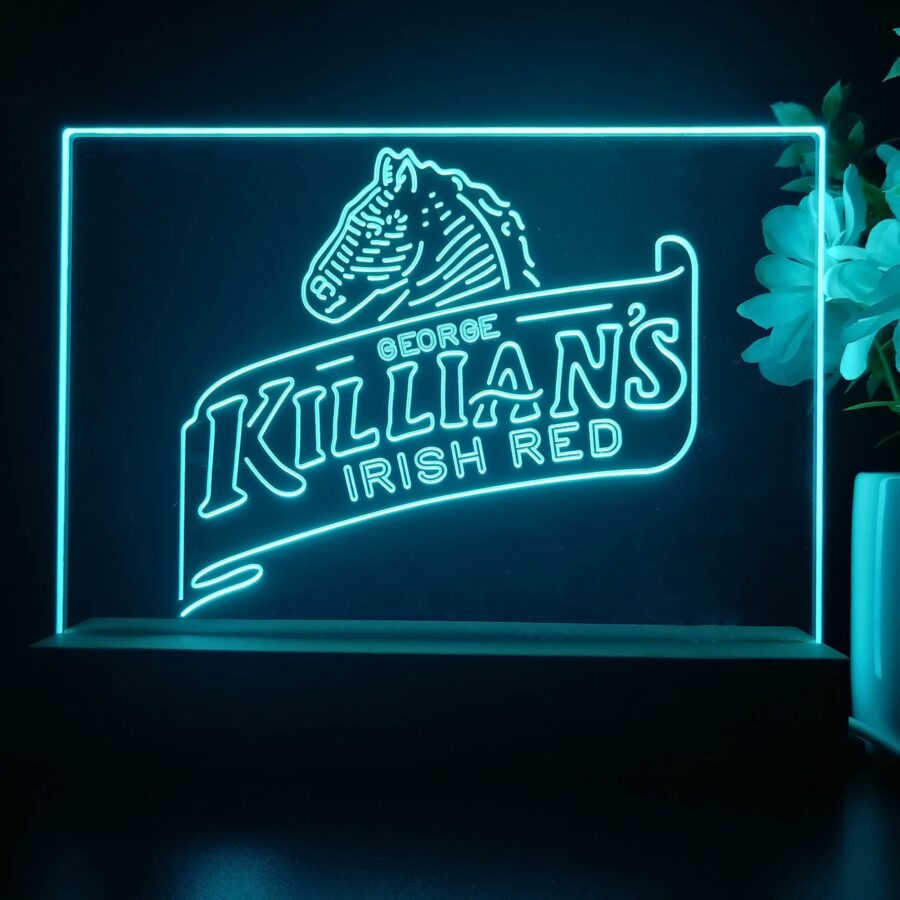 Killians Beer Irish Red Horse Head Neon Sign Pub Bar Lamp - Image 4