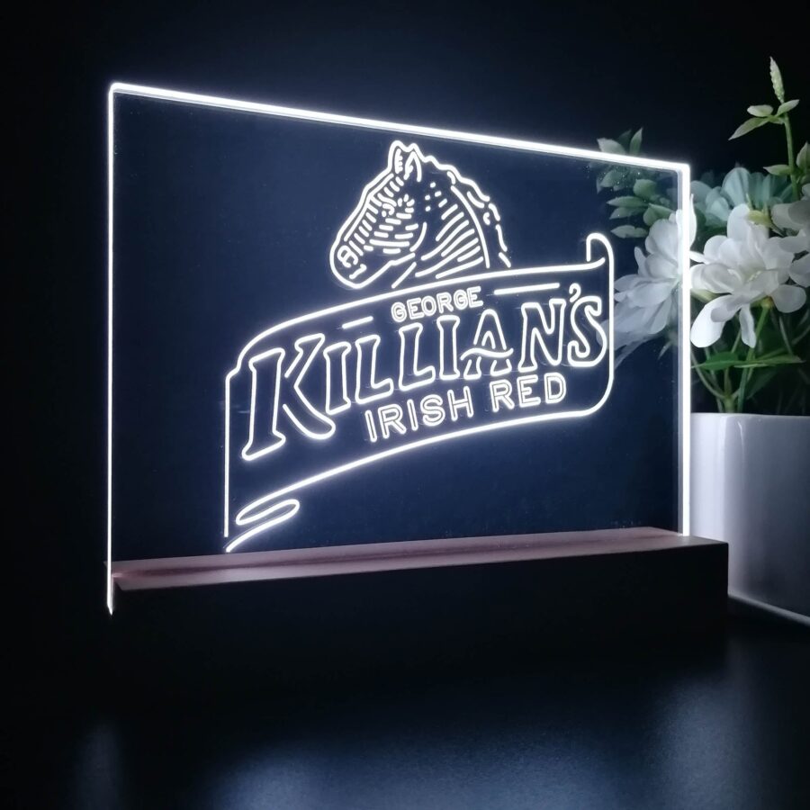 Killians Beer Irish Red Horse Head Neon Sign Pub Bar Lamp - Image 6