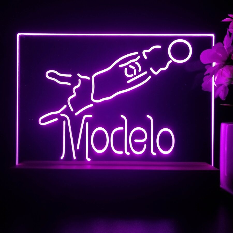Modelo Football Sport Neon Sign Pub Bar Lamp - Image 2