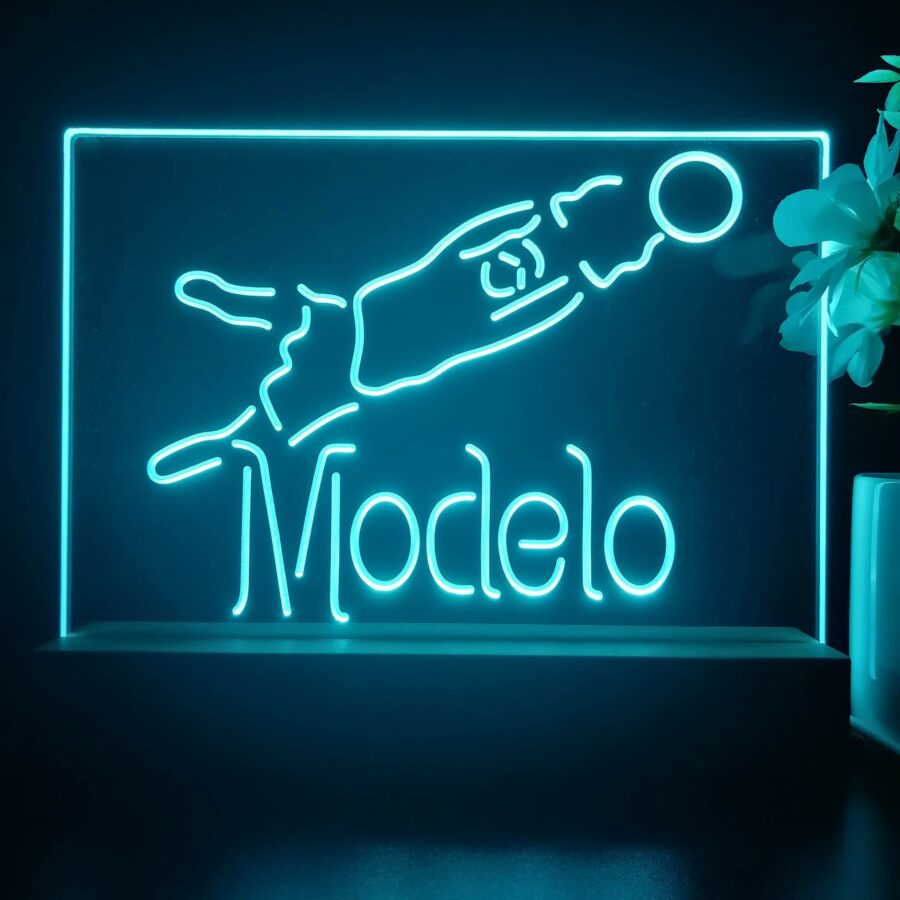 Modelo Football Sport Neon Sign Pub Bar Lamp - Image 3