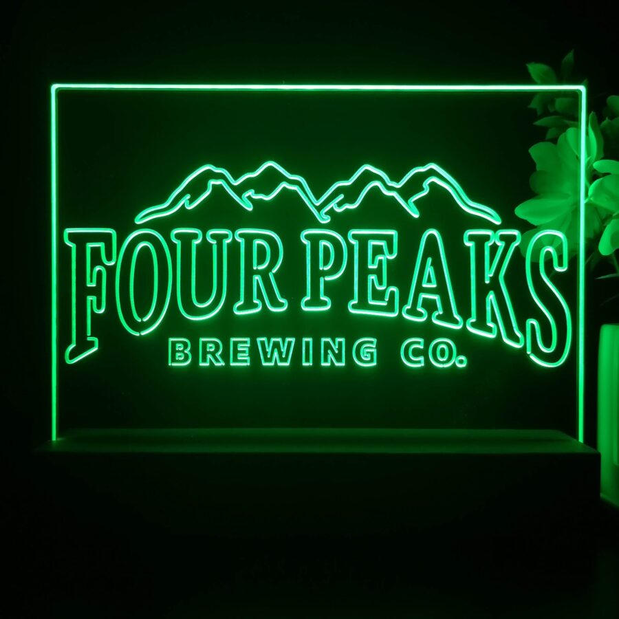 Four Peaks Brewing Co Neon Sign Pub Bar Decor Lamp - Image 3