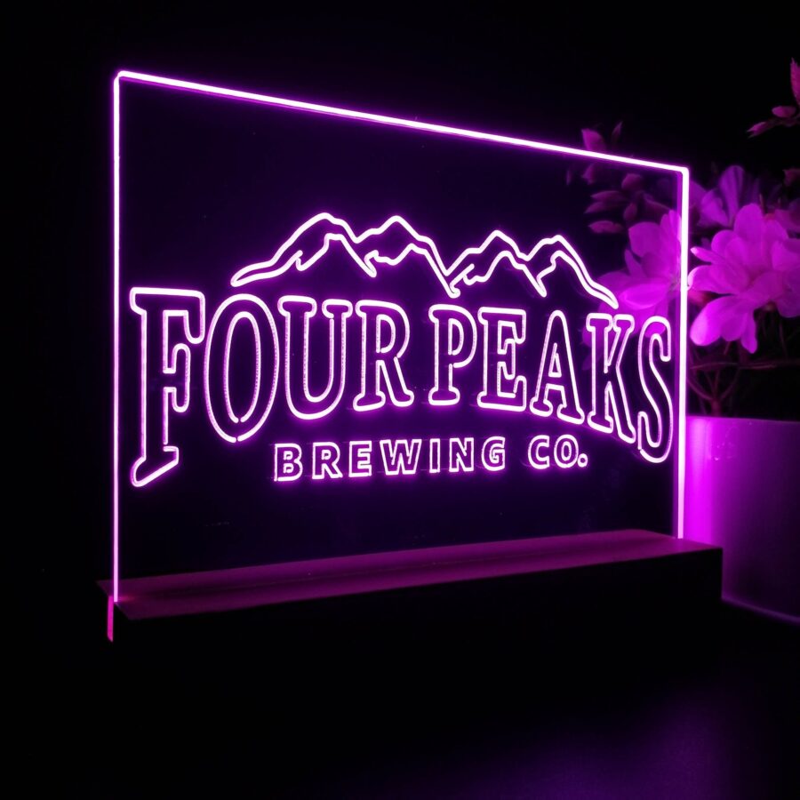 Four Peaks Brewing Co Neon Sign Pub Bar Decor Lamp - Image 6