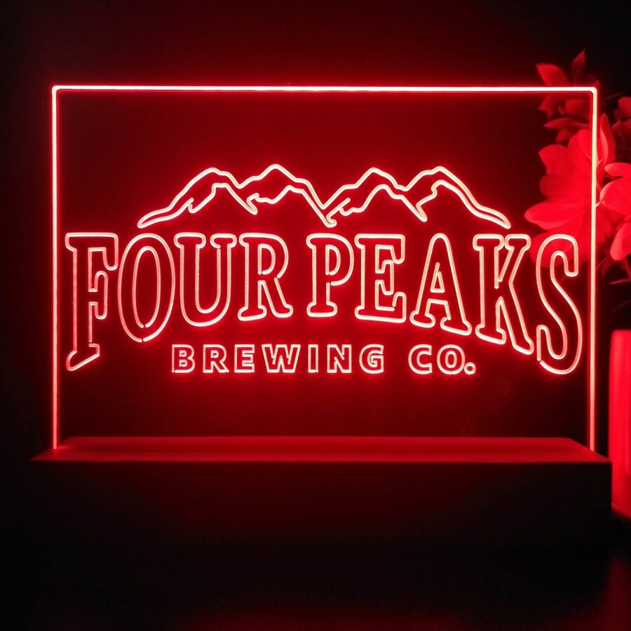 Four Peaks Brewing Co Neon Sign Pub Bar Decor Lamp - Image 4