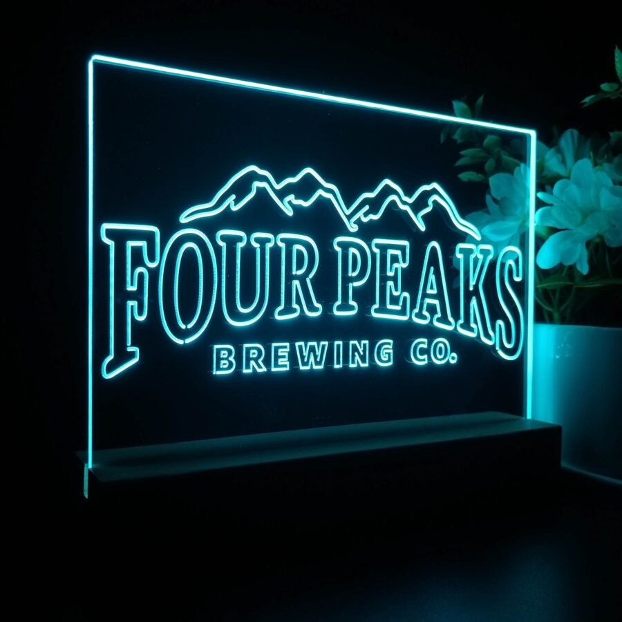 Four Peaks Brewing Co Neon Sign Pub Bar Decor Lamp - Image 7
