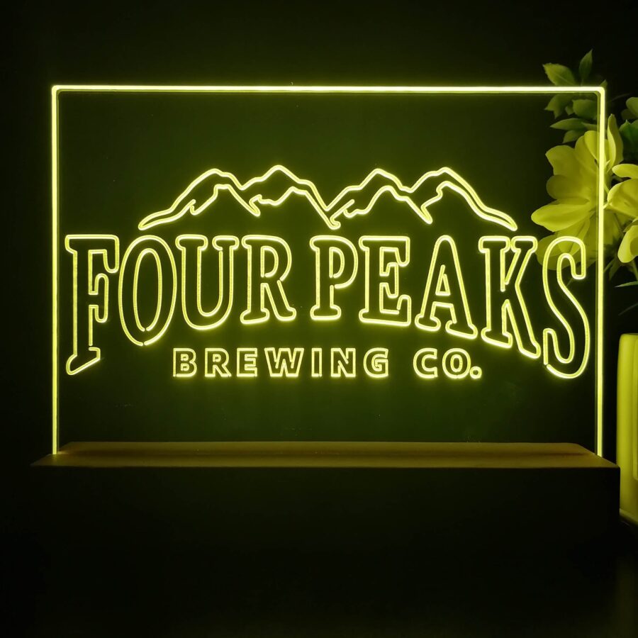 Four Peaks Brewing Co Neon Sign Pub Bar Decor Lamp - Image 2