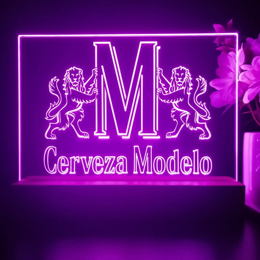 Modelo Especial Neon Sign Pub Bar Decor Lamp - Image 4