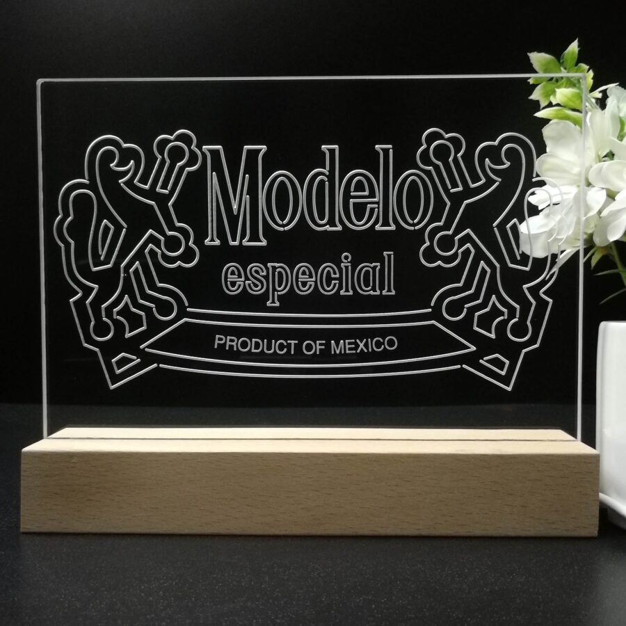 Modelo Especial Mexico Beer Neon Sign Pub Bar Decor Lamp - Image 8