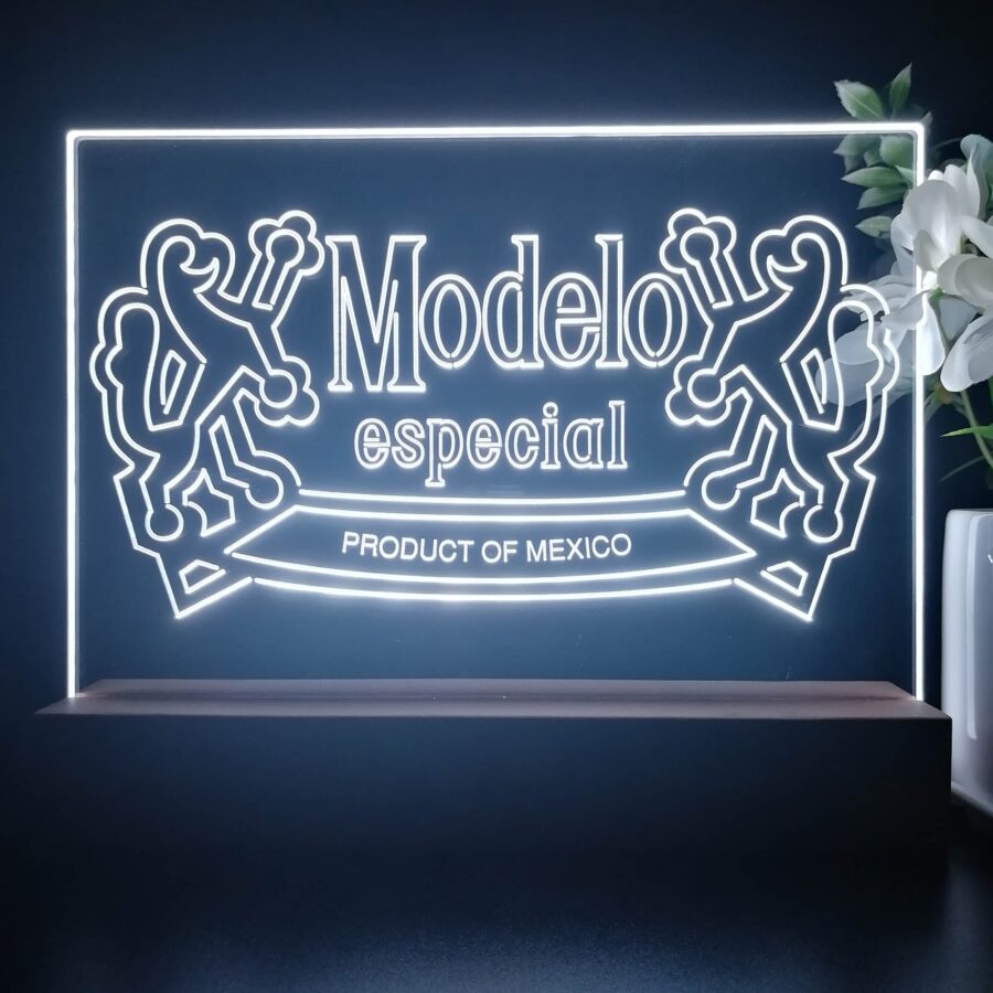 Modelo Especial Mexico Beer Neon Sign Pub Bar Decor Lamp - Image 2