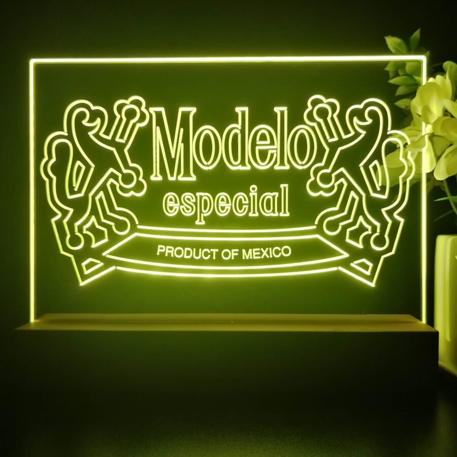 Modelo Especial Mexico Beer Neon Sign Pub Bar Decor Lamp - Image 3