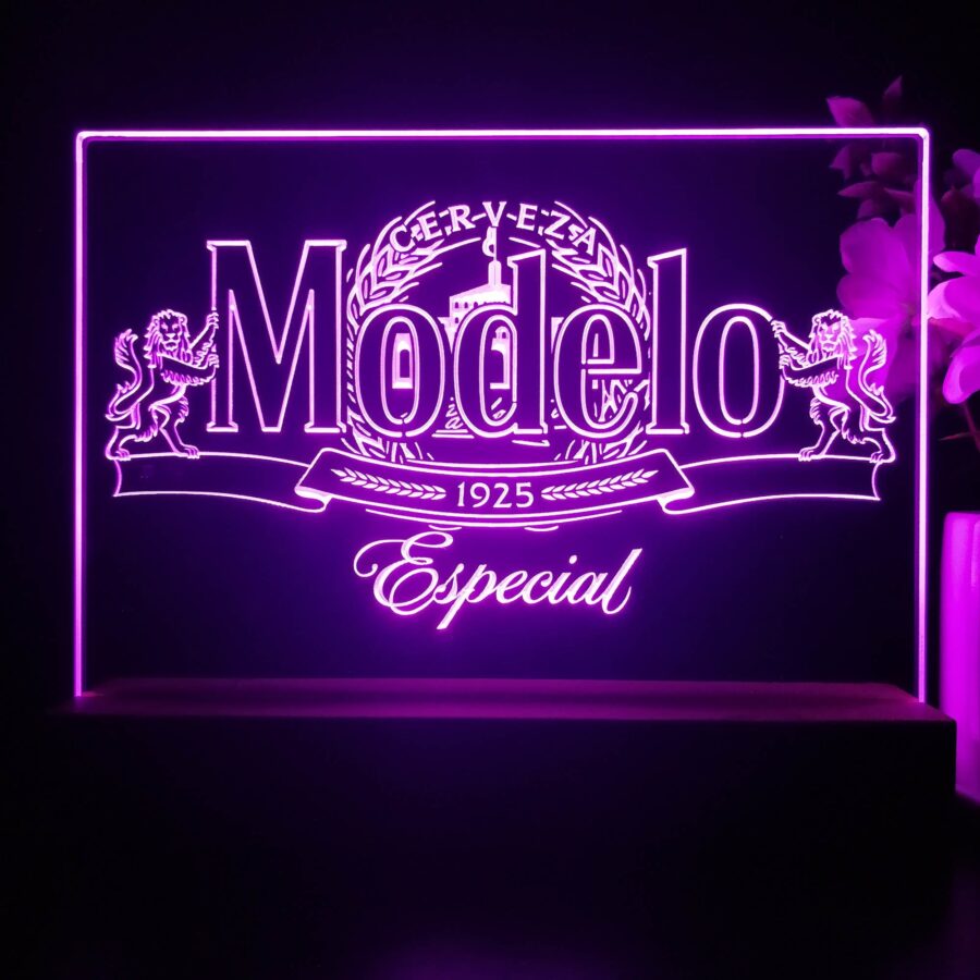 Modelo Especial 1925 Neon Sign Pub Bar Decor Lamp - Image 3