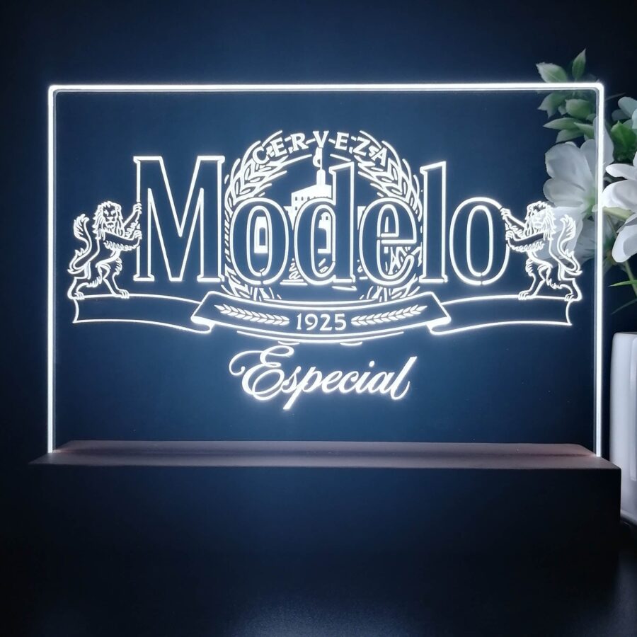 Modelo Especial 1925 Neon Sign Pub Bar Decor Lamp - Image 2