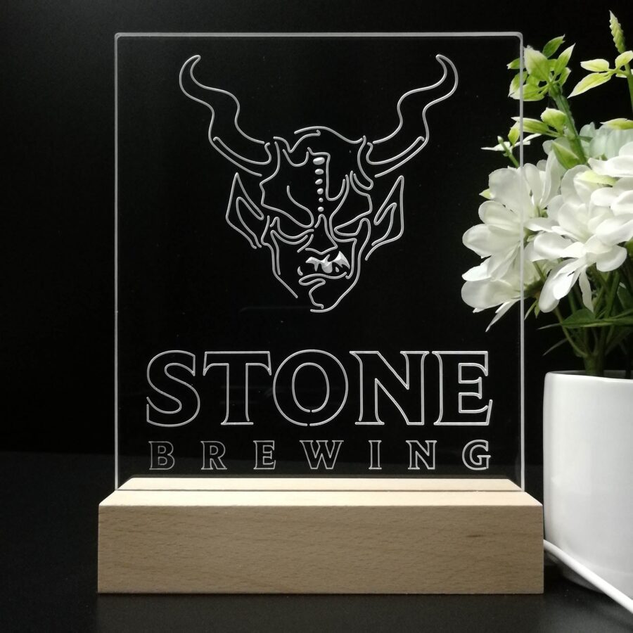Stone Brewing Neon Sign Pub Bar Lamp - Image 8