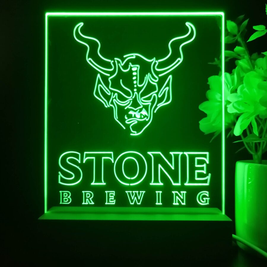 Stone Brewing Neon Sign Pub Bar Lamp - Image 4