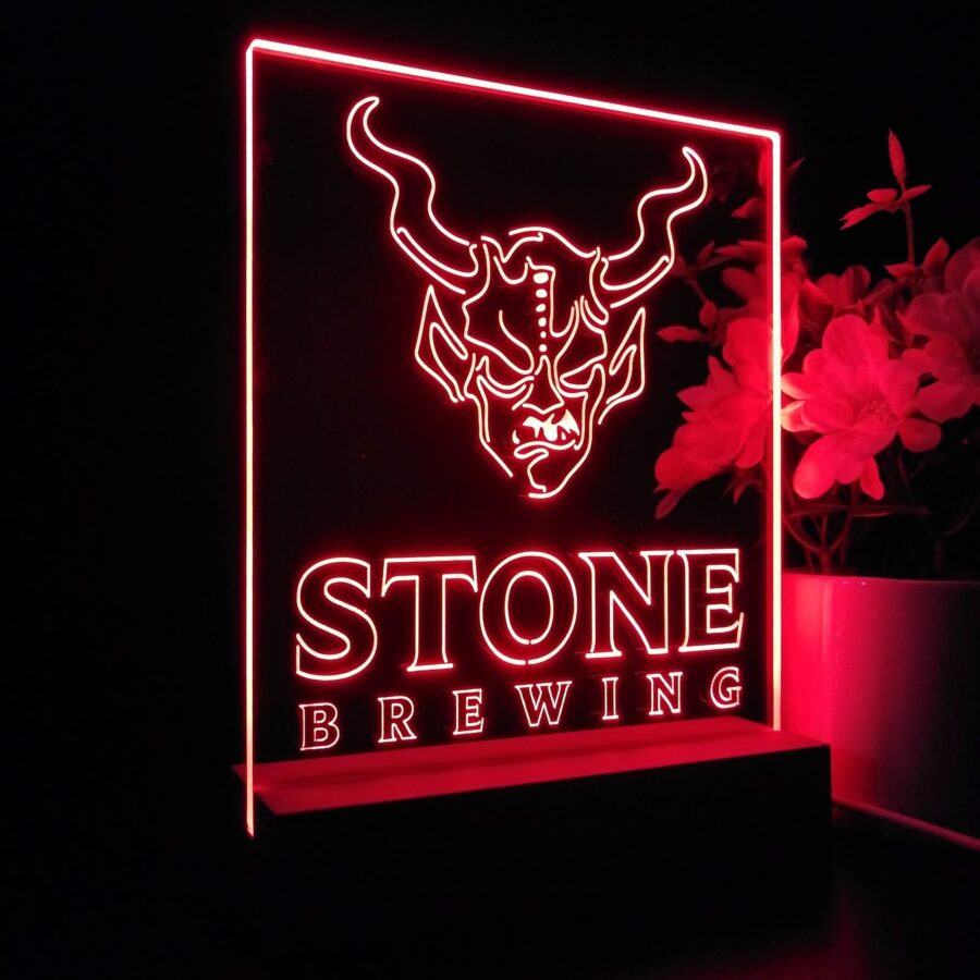 Stone Brewing Neon Sign Pub Bar Lamp - Image 7