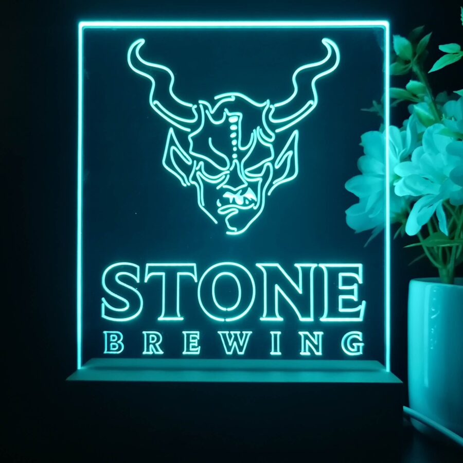 Stone Brewing Neon Sign Pub Bar Lamp - Image 2