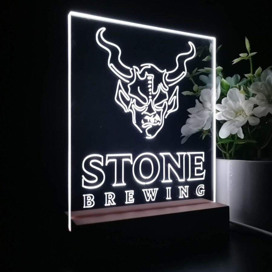Stone Brewing Neon Sign Pub Bar Lamp - Image 6