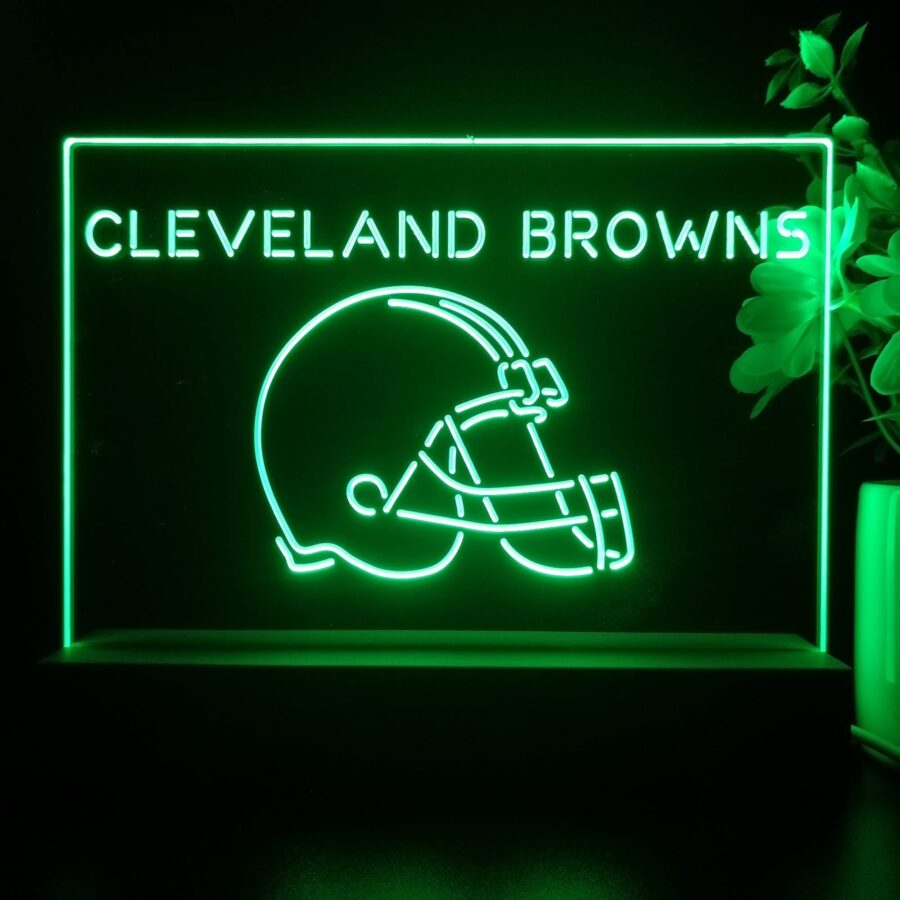 Cleveland Browns Neon Sign Pub Bar Lamp