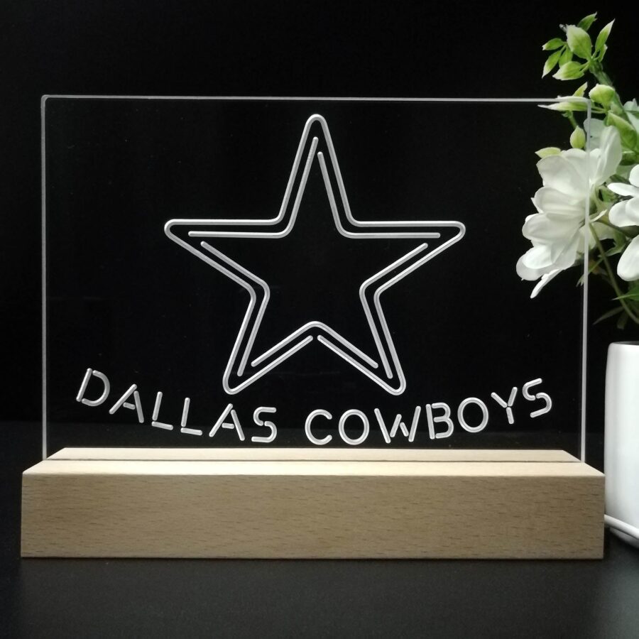Dallas Cowboys Neon Light Led Sign Style 2 - Image 8