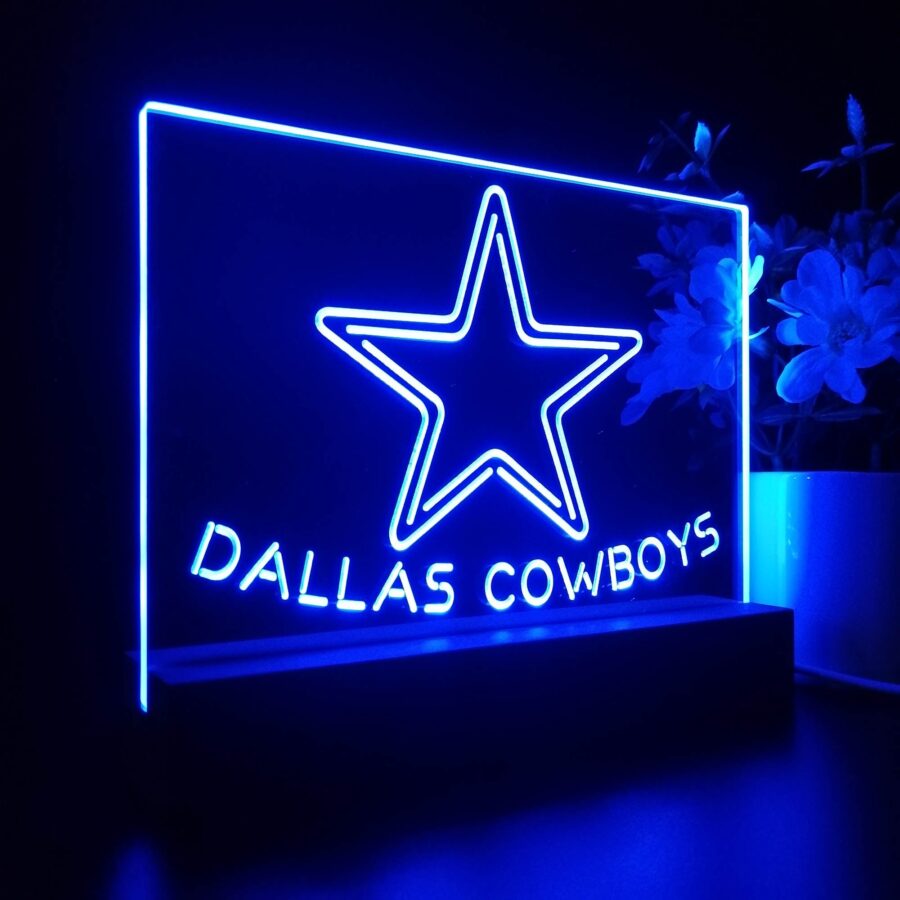 Dallas Cowboys Neon Light Led Sign Style 2